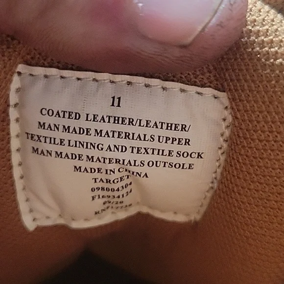 Goodfellow size 11 water repellant work boot men's - Picture 4 of 4